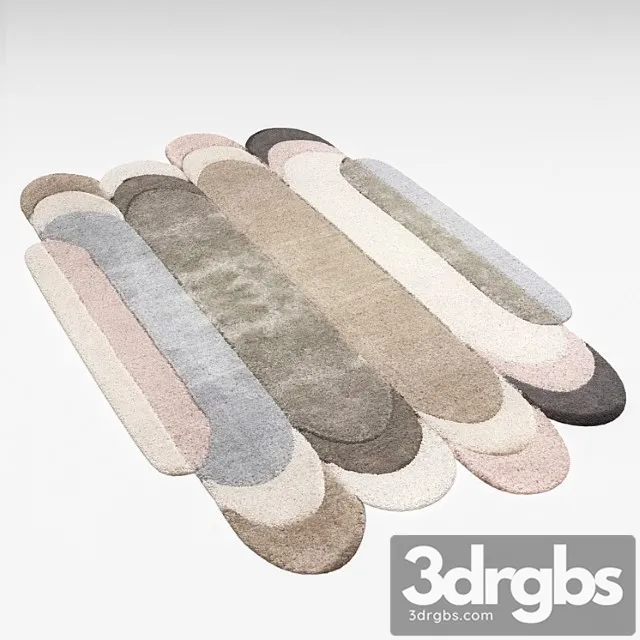 popsicle rug 3D Model Free