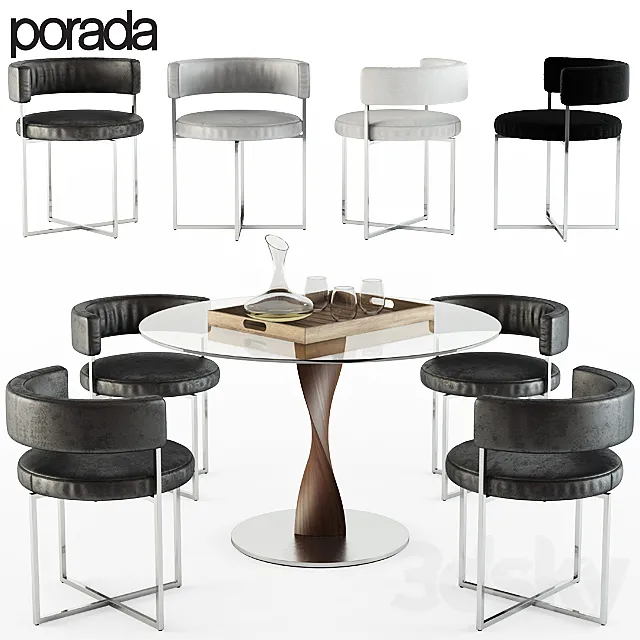 Porada _ Sirio and Spin 3D Model