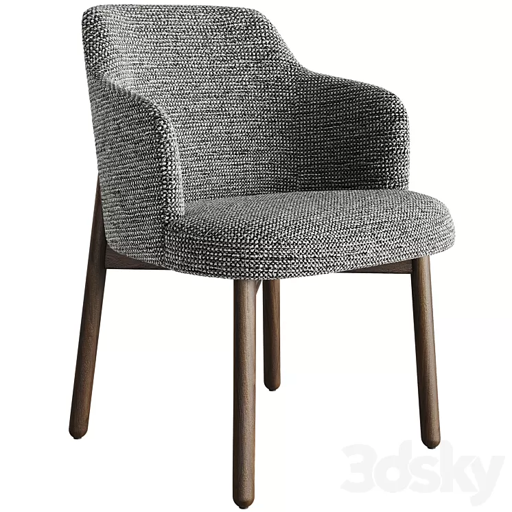 Porada Abby Chair 3D Model Free