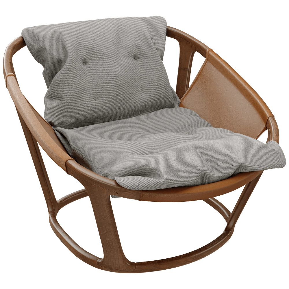Porada - Armchair Amarantha 3D Model