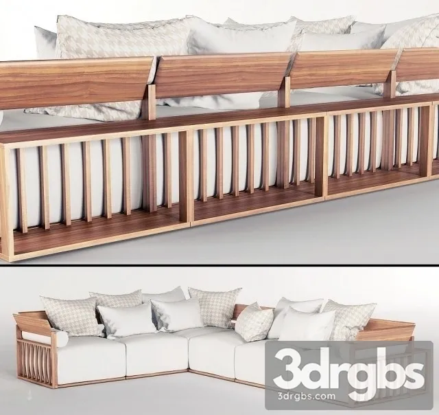 Porada Bolero Sofa 3D Model Free