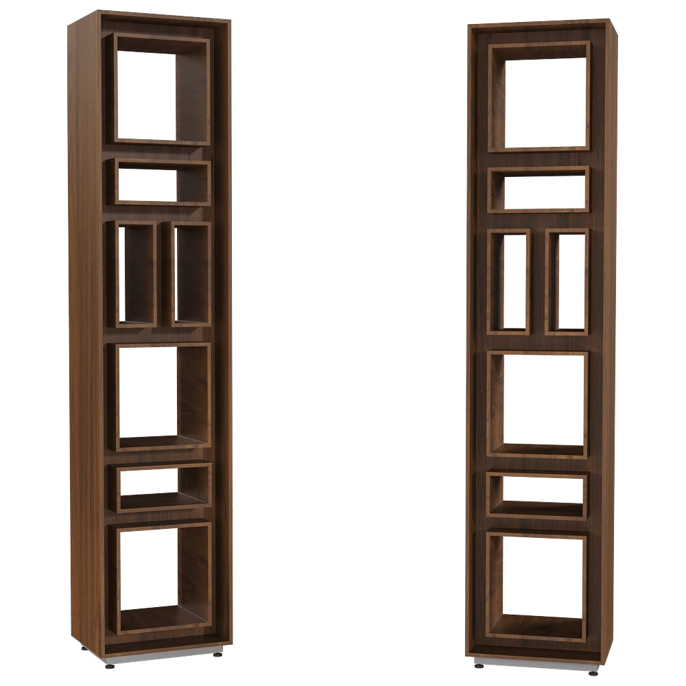 Porada - Bookshelf FANCY 3D Model