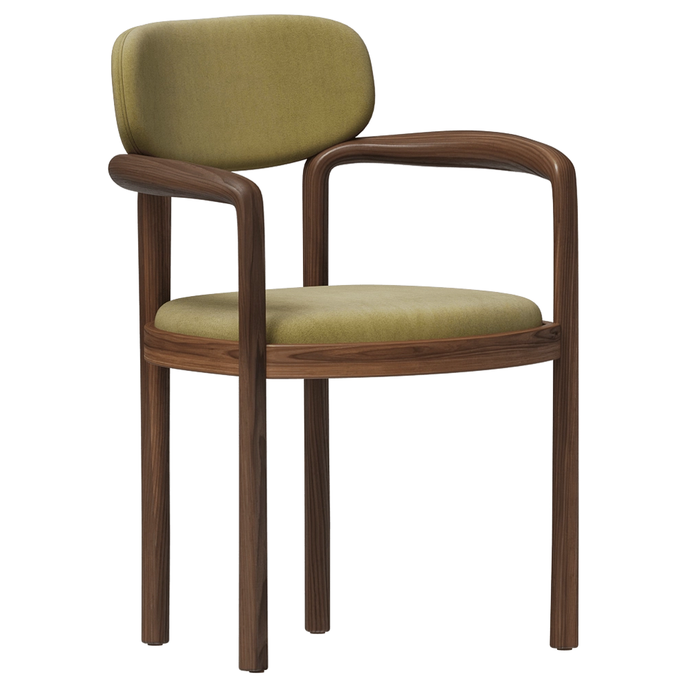 Porada - Chair DIONE with armrests 3D Model