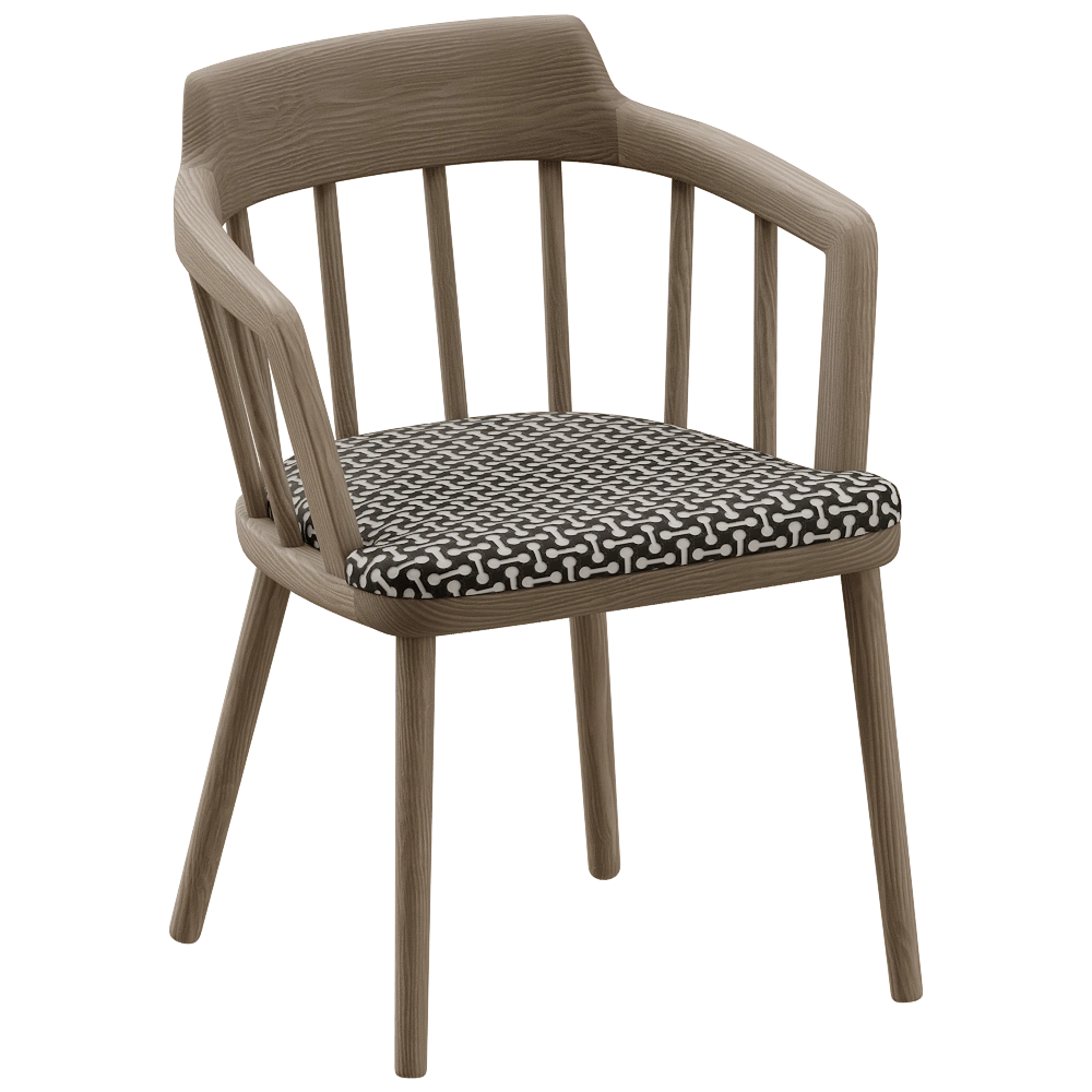 Porada - Chair TIARA 3D Model