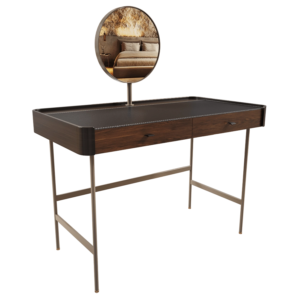 Porada - Dressing table with mirror DAFTO SPECCHIO 3D Model