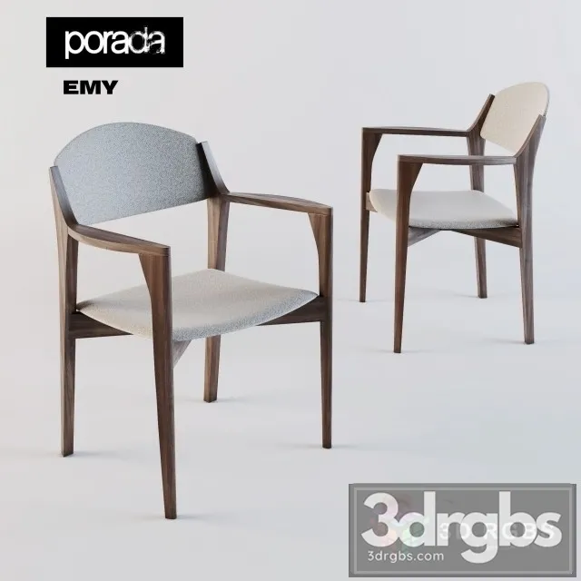 Porada Emy Chair 3D Model Free