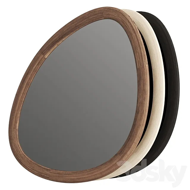 Porada Giolino Mirrors 3D Model