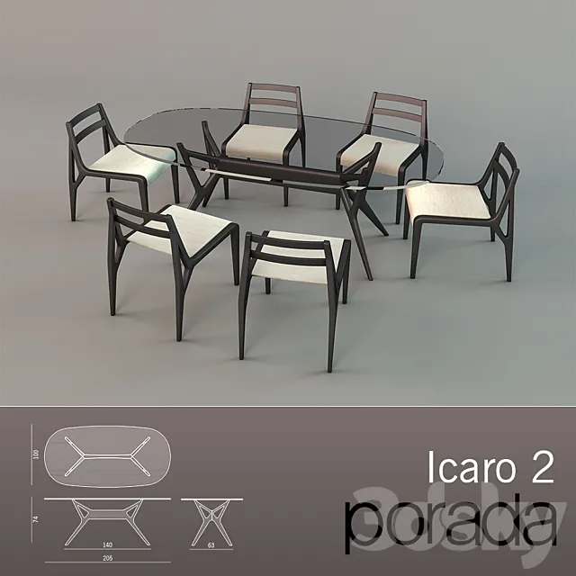 Porada. Icaro 2 3DModel