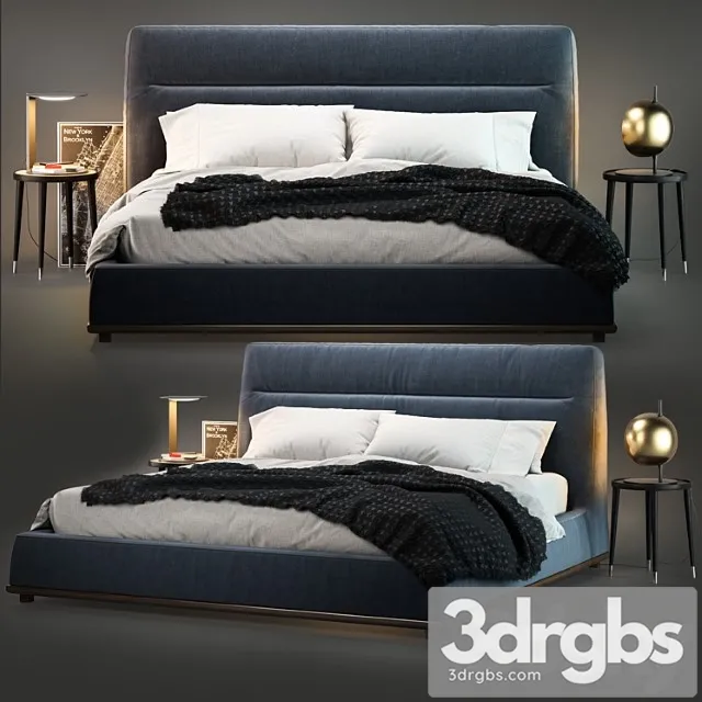 Porada kirk bed 2 3D Model Free