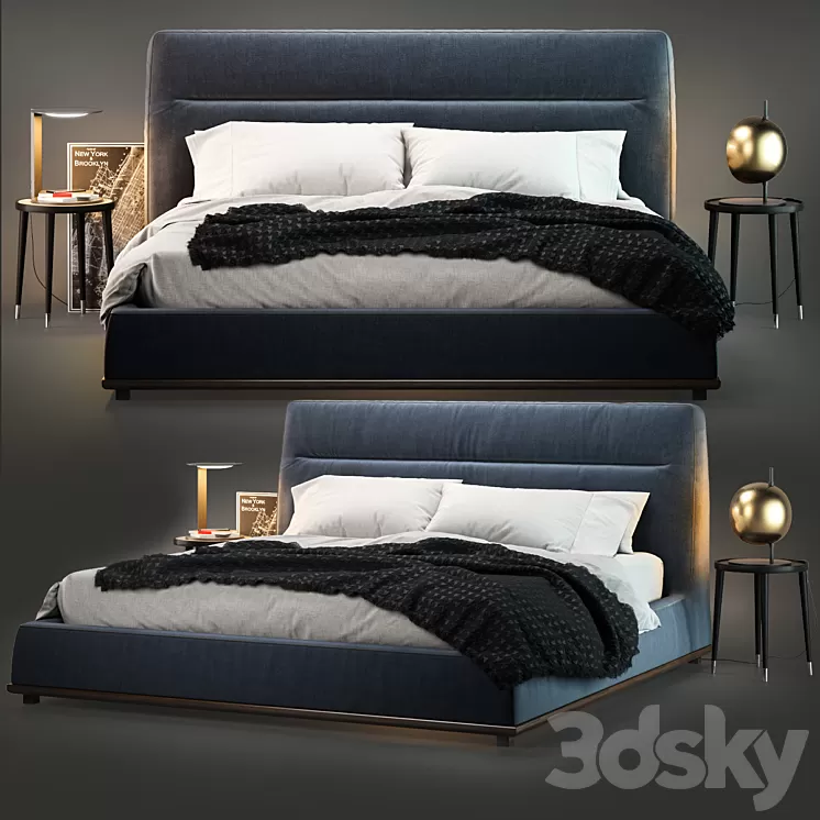 Porada kirk bed 3D Model