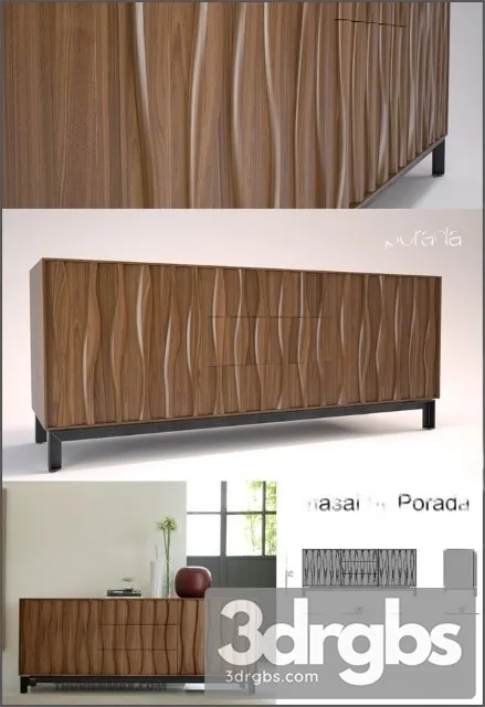 Porada Masai 3D Model Free