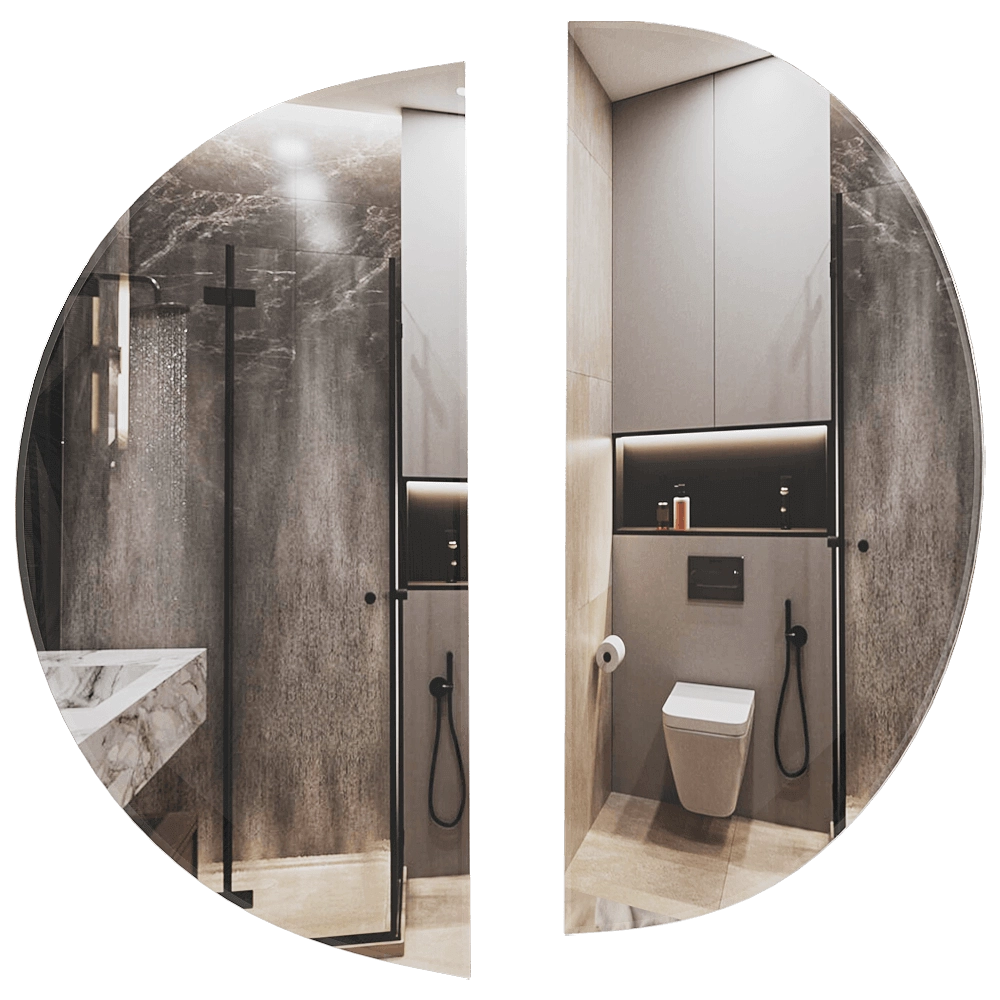 Porada - Mirror Spicchio 3D Model