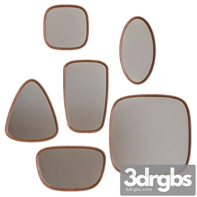 Porada mix mirrors 3D Model Free