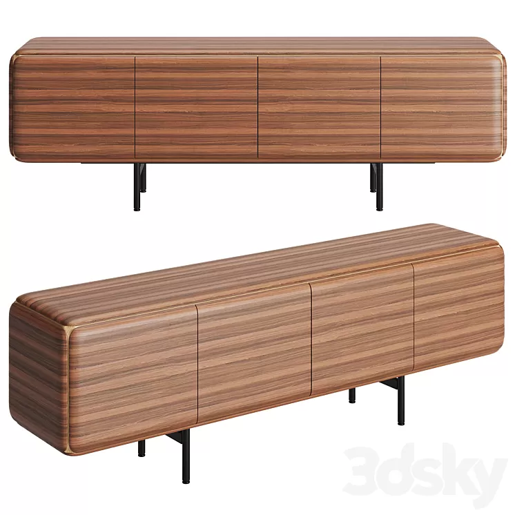 Porada Pebble Sideboard 3D Model