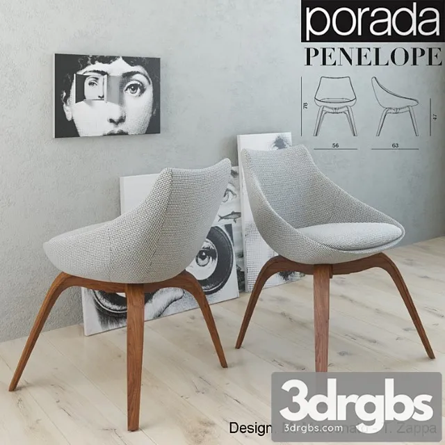 Porada Penelope 3D Model Free