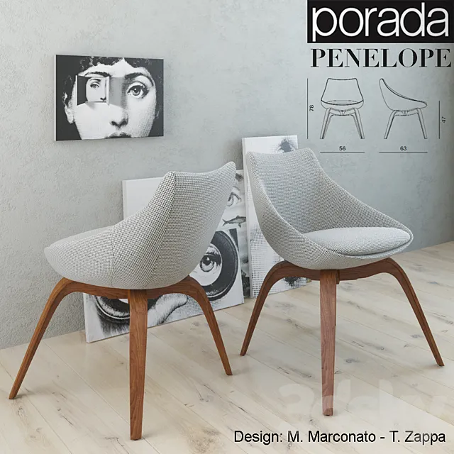 Porada Penelope 3DModel