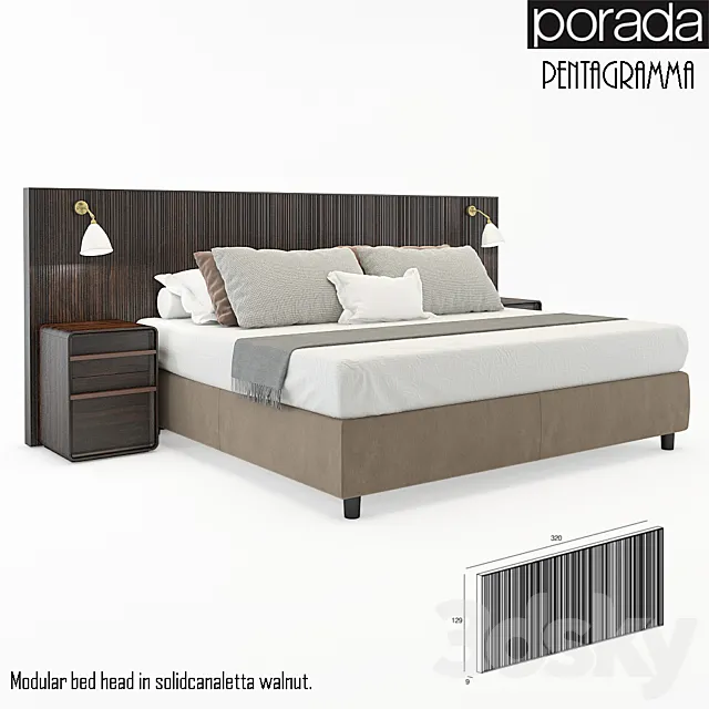 Porada Pentagramma 3D Model