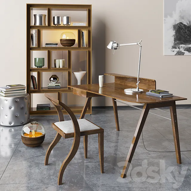 Porada Set Tolomeo 3D Model