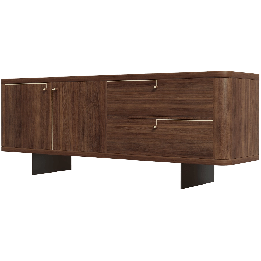 Porada - Sideboard RONDO 3D Model