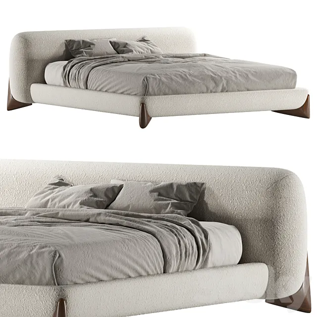 Porada - Softbay bed 3D Model