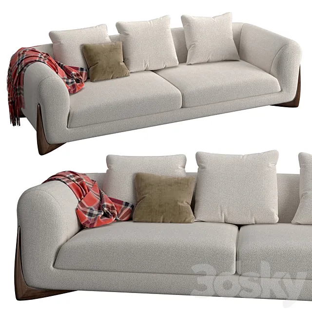 Porada Softbay Sofa 3DModel