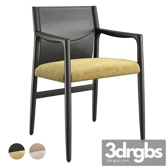 Porada Sveva Chair V 2 Kh Tsvetakh 3D Model Free