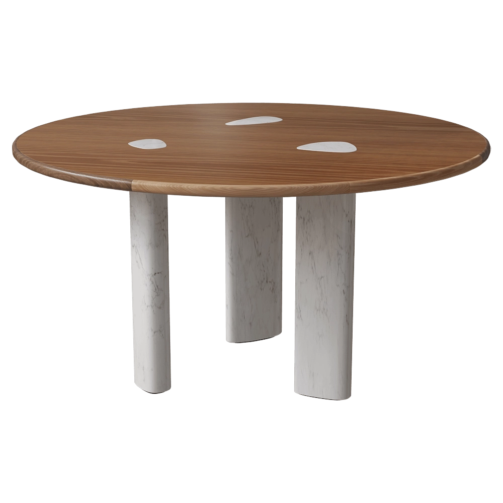 Porada - Table OSMOSE round 3D Model
