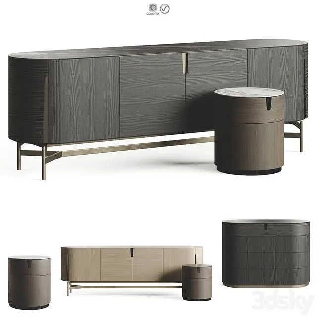 Porada Tylsa 2023 Living Collection 3D Model