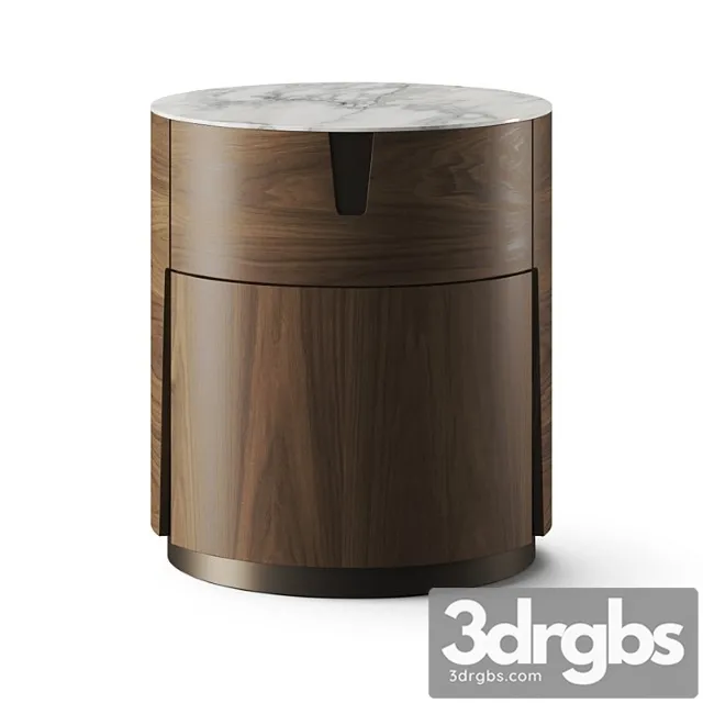 Porada Tylsa Night 54 Bedside Table 3D Model Free
