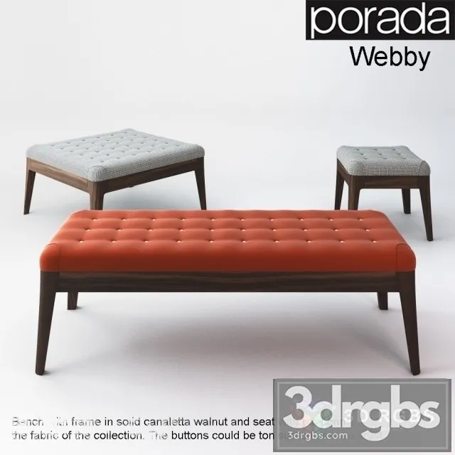 Porada Webby 3D Model Free