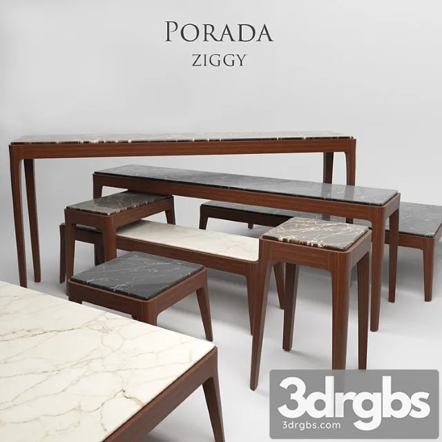 Porada ziggy 1-8 2 3D Model Free