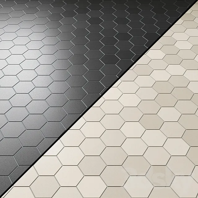 porcelain stoneware EQUIPE Kromatika _ EKIPE Chromatic 3D Model