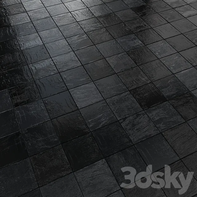 Porcelain stoneware tiles EQUIPE MALLORCA 10x10 3D Model