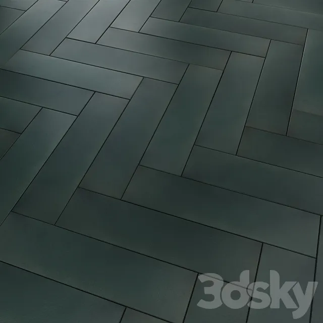 Porcelain stoneware Tiles EQUIPE STROMBOLI 92x368 3D Model