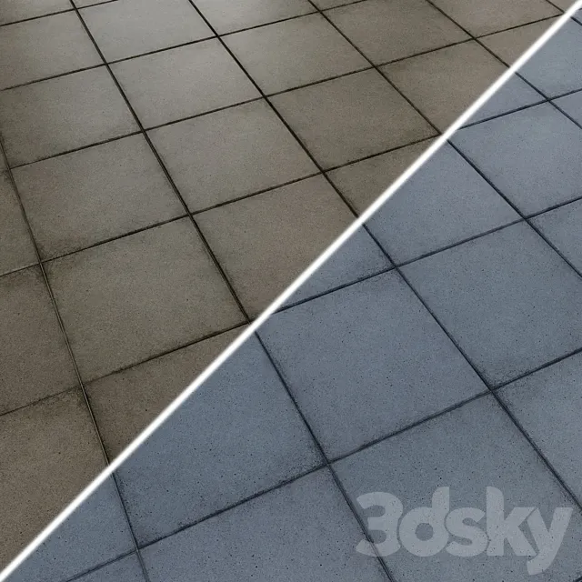 Porcelain tile Tiles EQUIPE ART NOUVEAU 20x20 3D Model