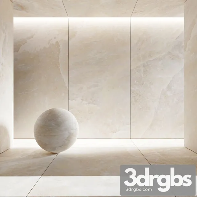 Porcelain Tiles White Gold 1 3D Model Free