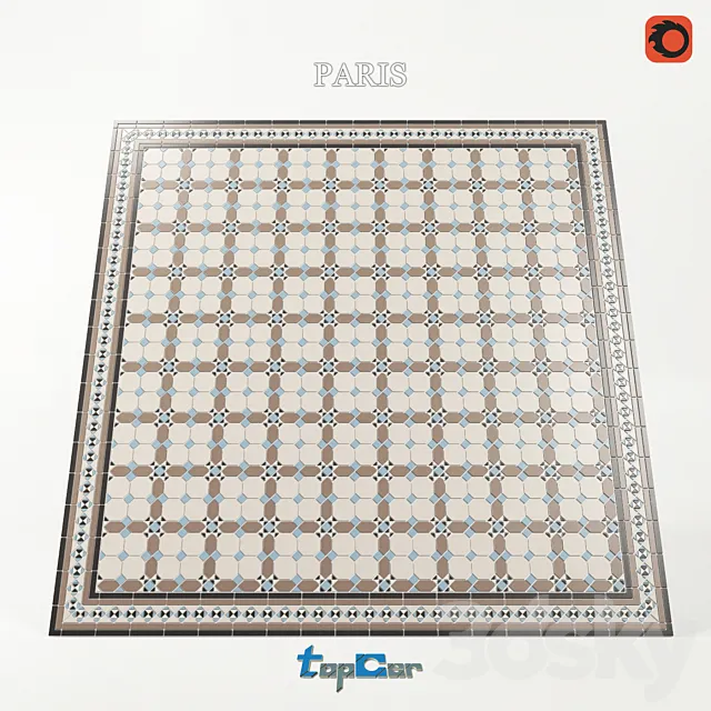 Porcelain TopCer-Paris 3D Model