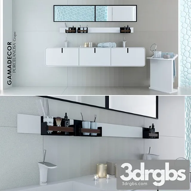 Porcelanosa Grupo Gama Decor Ciclo and Decor 3D Model Free