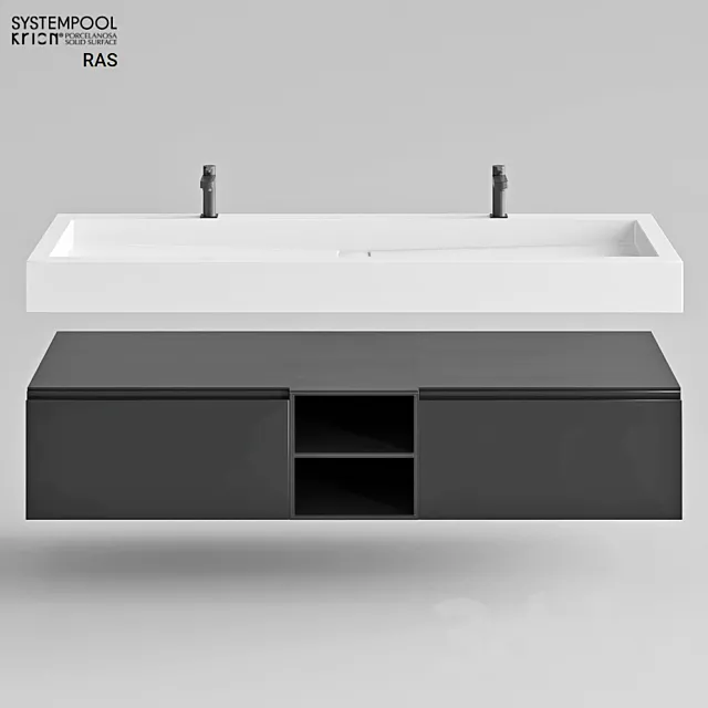 PORCELANOSA KRION RAS series 3D Model