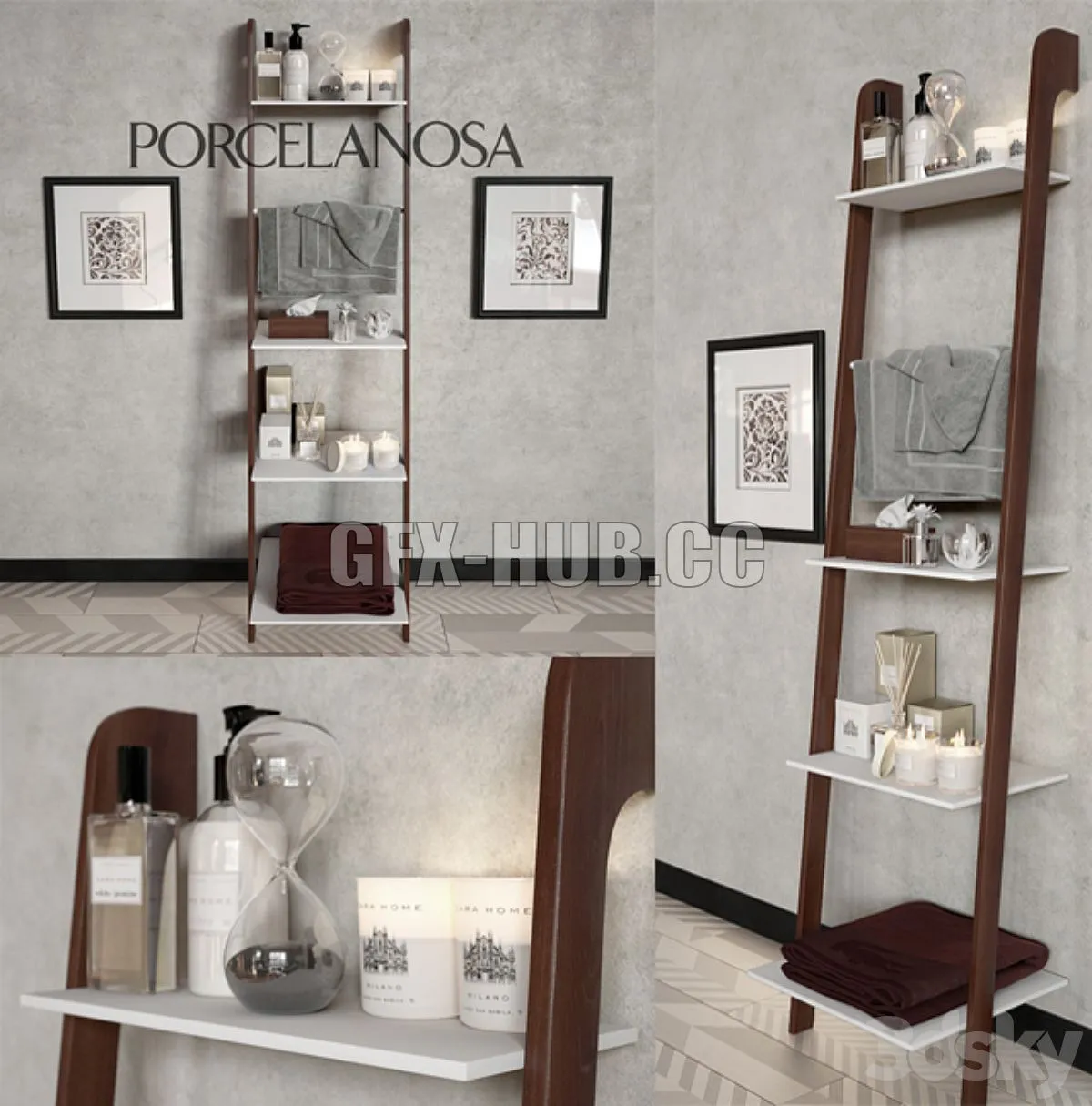 Porcelanosa Ladder 3D Model