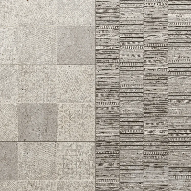 Porcelanosa Mosaico Durango Deco Durango 3D Model Free