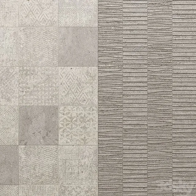 Porcelanosa Mosaico Durango Deco Durango 3D Model