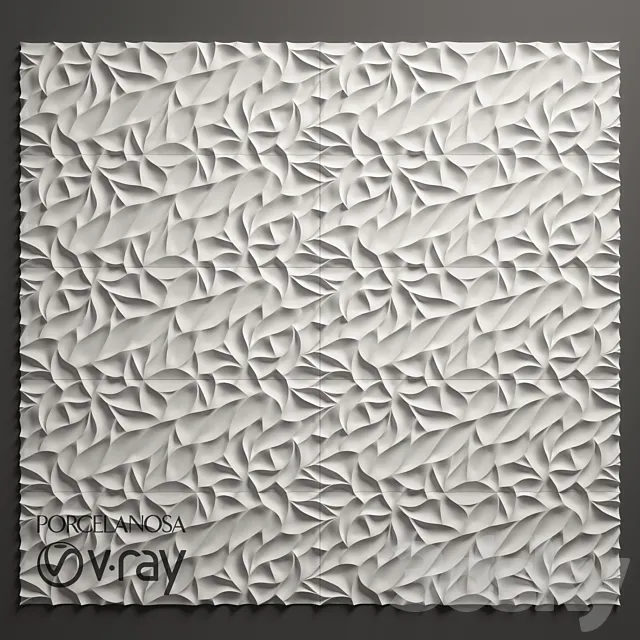 Porcelanosa Oxo Deco Blanco 3DModel