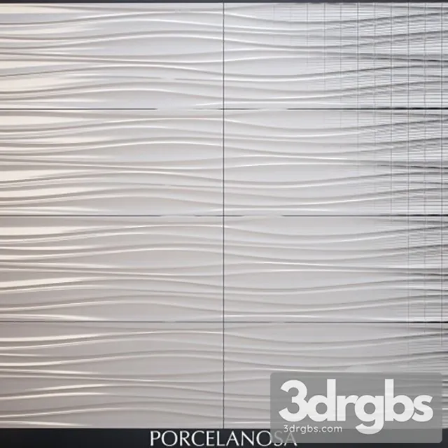 Porcelanosa Oxo Line Blanco 3D Model Free