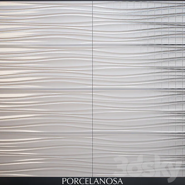 Porcelanosa Oxo Line Blanco 3DModel