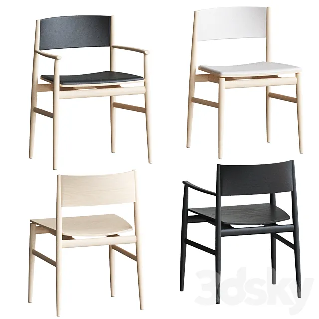 porro neve chair 3D Model