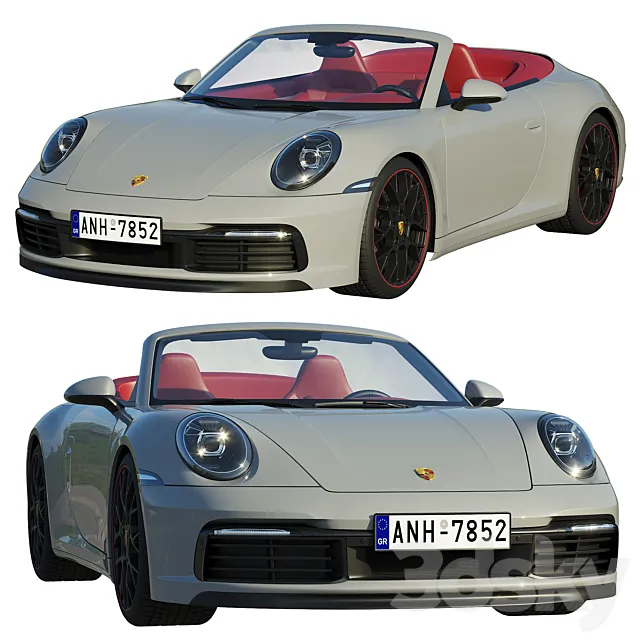 Porsche 911 carrera Cabriolet 2019 Free Download