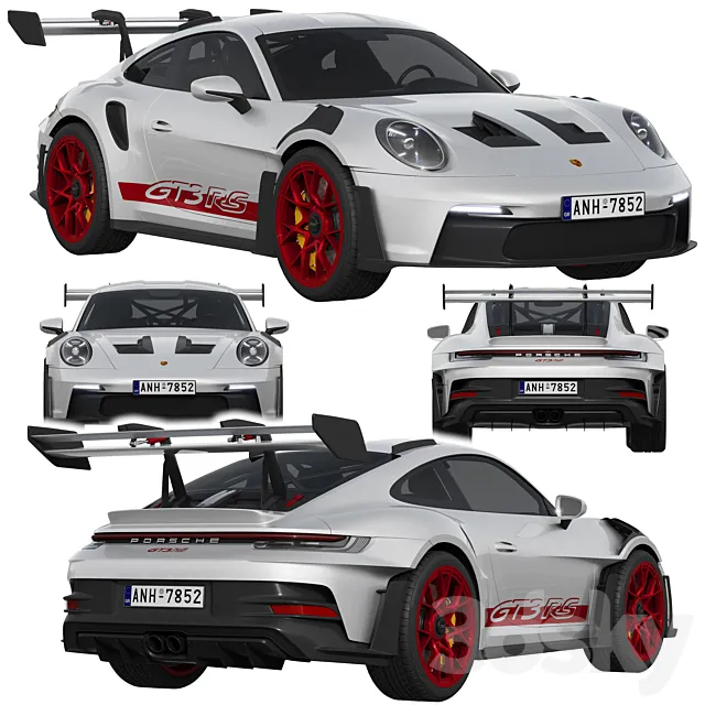 Porsche 911 GT3 RS 2022 Free Download