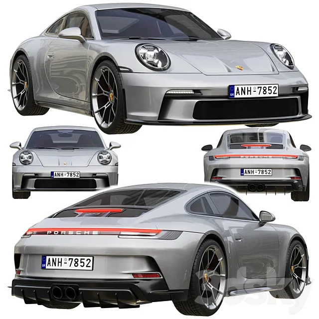 Porsche 911 GT3 Touring 2022 3DModel