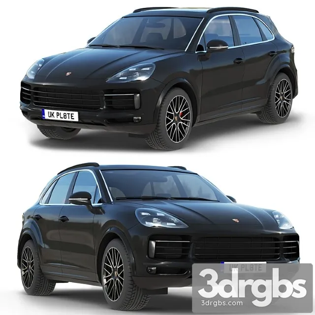 Porsche cayenne s 2019 3D Model Free